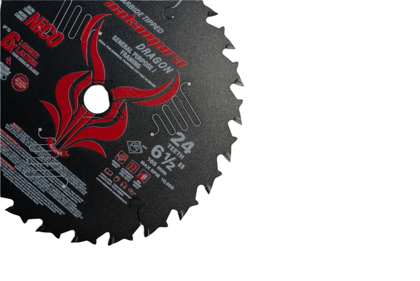 165mm Carbide Tipped Saw Blade