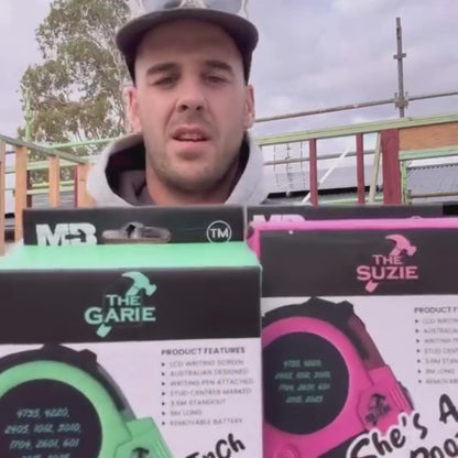 THE SUZIE 8M LCD TAPE MEASURE